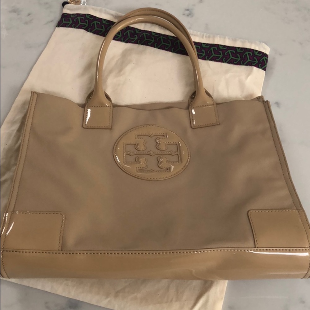 Tory Burch Ella Mini tote in tan